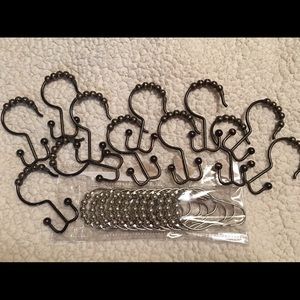 💫 Shower curtain hooks -2 complete sets-💫